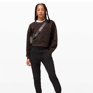 Lululemon Perfectly Oversized crop Crew